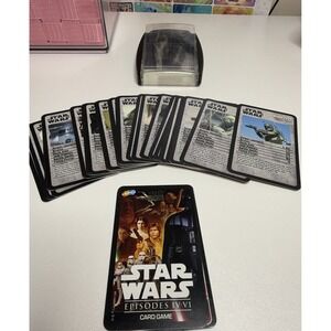 Star Wars Episodes IV–VI Card Game Lot Vintage 1990s Top Trumps Style